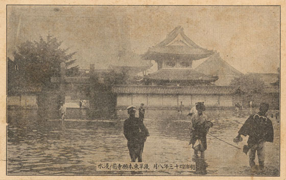 明治四三年（1910年）の浅草本願寺 01